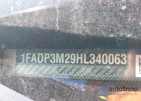 2017 Ford Focus Sel из США, поврежденный, VIN 1FADP3M29HL340063